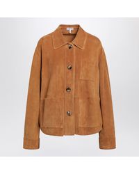 Loewe - Light Suede Workwear Jacket - Lyst