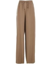 Max Mara - Pantaloni 'Genero' Con Vita Elasticizzata Con Coulisse - Lyst