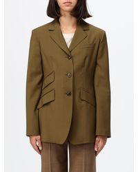 Max Mara - Single-Breasted Cropped Blazer - Lyst
