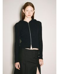 Our Legacy - Compact Hooded Zip-Up Cardigan - Lyst