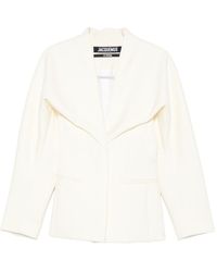 Jacquemus - La Veste Chale Wool Blend Jacket - Lyst