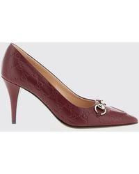 Gucci - Erin Leather Pumps With Gg Monogram - Lyst