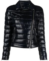 Herno - Ultralight Biker Padded Jacket - Lyst