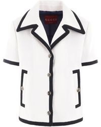 Gucci - Cotton Tweed Jacket, Ready-To-Wear - Lyst