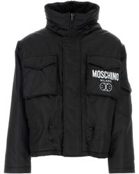 Moschino - Nylon Padded Jacket - Lyst