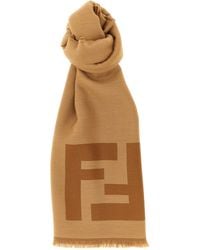 Fendi - Ff Macro Scarf - Lyst