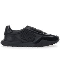Dolce & Gabbana - Low Top Leather Sneakers Trainers - Lyst