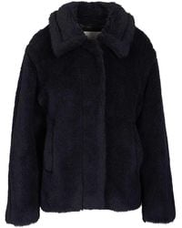 Max Mara - Fuggito Short Teddy Single Breast Coat - Lyst
