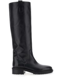 Aeyde - 'Henry' Slip-On Knee Boots - Lyst