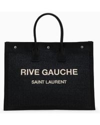 Saint Laurent - Stylish Canvas Tote Handbag For - Lyst
