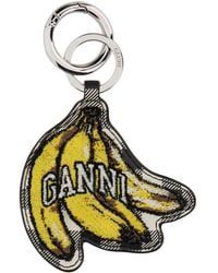 Ganni - Keychain "Banana" - Lyst