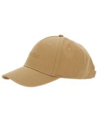 Moncler - Baseball Cap With Tone On Tone Logo Print - Lyst