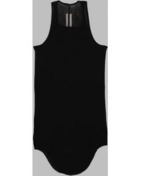 Rick Owens - Basic Rib Ribbed Cotton Tank Top - Lyst