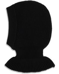 Lemaire - Ribbed Wool Balaclava - Lyst