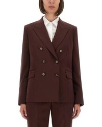 Paul Smith - Double-Breasted Wool Blazer - Lyst