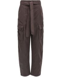 ANDAMANE - Xandra Pants Brown - Lyst