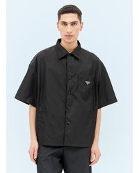 Prada - Re-Nylon Short Sleeved Shirt - Lyst