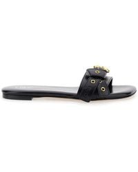 Chloé - Chloã 'Mae' Slip-On Sandals With Embossed Logo On The Insole - Lyst