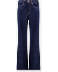Celine - Cotton Straight-Leg Jeans - Lyst