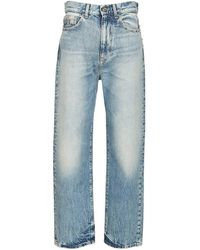 Versace - Cotton Jeans - Lyst