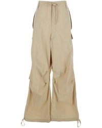 P.A.R.O.S.H. - Drawstring Waist Cargo Pants For - Lyst