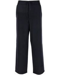 Moncler - Virgin-Wool Trousers - Lyst