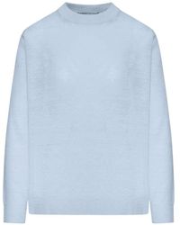 Max Mara - Linen Crewneck Sweater - Lyst