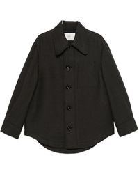 Ami Paris - Wool Shirt Jacket - Lyst