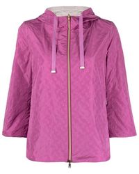 Herno - Reversible Monogram-Print Jacket - Lyst