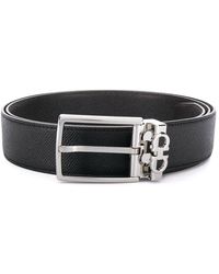 Ferragamo - Gancini Detail Buckle Belt - Lyst