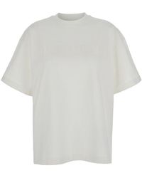 Jil Sander - Oversized Crewneck T-Shirt - Lyst
