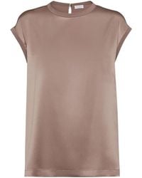 Brunello Cucinelli - Blouse - Lyst