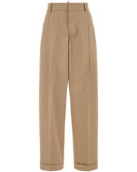 DSquared² - Beige Gabardine Pant - Lyst