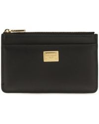 Dolce & Gabbana - Card Holder With Zip - Lyst