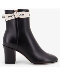 Dior - Dior J'Adior Leather Ankle Boot - Lyst