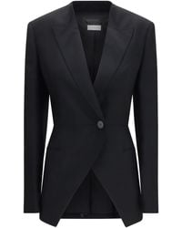 Givenchy - Cut-Out Double-Breasted Blazer - Lyst