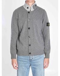 Stone Island - Sweater With Felt Details - Lyst