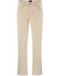 Fay - Denim 5 Pocket Trousers - Lyst