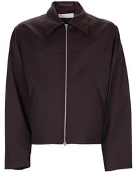Our Legacy - Solid Shirt Collar Jacket - Lyst