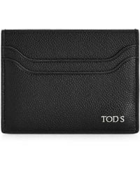 Tod's - Leather Card Holder - Lyst