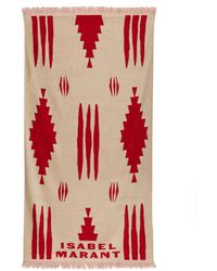 Isabel Marant - Beach Towel With Logo - Lyst