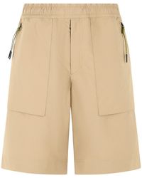 Moncler - Technical Froissã Shorts - Lyst