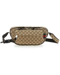 Gucci - Pouch With All-Over Gg Motif - Lyst