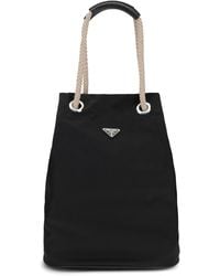 Prada - Medium Mariner Re-Nylon Bucket Bag - Lyst