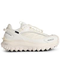 Moncler - 'Trailgrip Gtx' Leather Blend Sneakers - Lyst