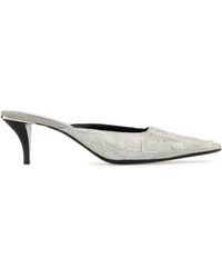 Gucci - Fabric Mules - Lyst