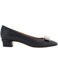 Ferragamo - Vara 2.0 Smooth Leather Décolleté - Lyst