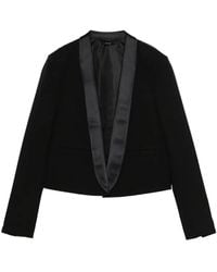Tom Ford - Cropped Tuxedo Jacket - Lyst