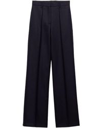 Prada - Wool Tailored Trousers - Lyst