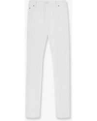 Celine - Boyfriend Cotton Trousers - Lyst